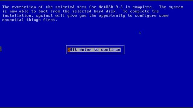 Installasi NetBSD 9.2