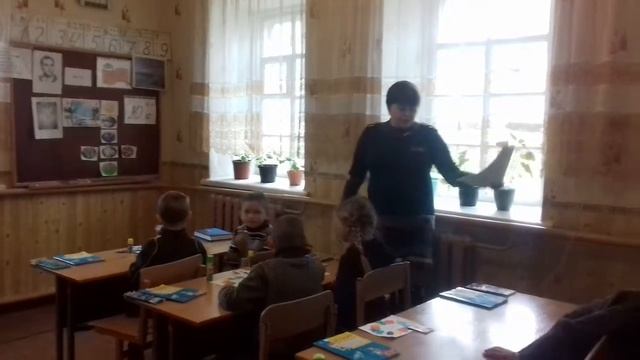 Фрагмент уроку навчання грамоти на основі казки В.О.Сухомлинського (вчитель Загинайко О.А.)