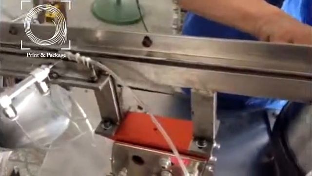 Тестирование машины для упаковки метизов перед отгрузкой к клиенту