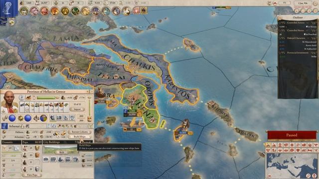 Yarrrr! Raid ALL The Coasts! | Imperator Rome | Pan-Hellenic League | #04 | Let's Play Gameplay
