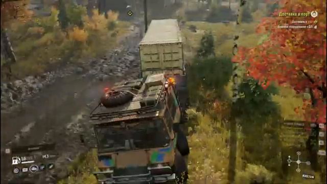 Snow Runner №13 Доставка в порт...