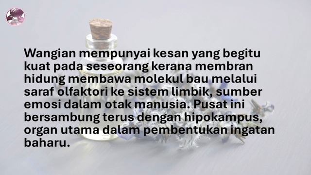 Renungan Mac 4 | Aromaterapi