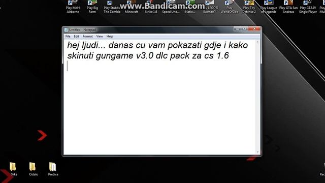 GDJE I KAKO SKINUTI GUNGAME V3.0 DLC PACK ZA CS 1.6