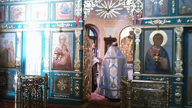 Неделя 12-я по Пятидесятнице. Попразднство Успения Пресвятой Богородицы. Всенощное бдение.