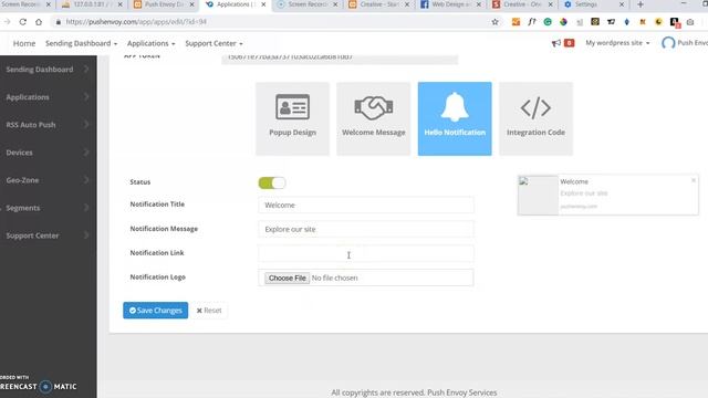 Setup Push Notification On Your Website Part 3