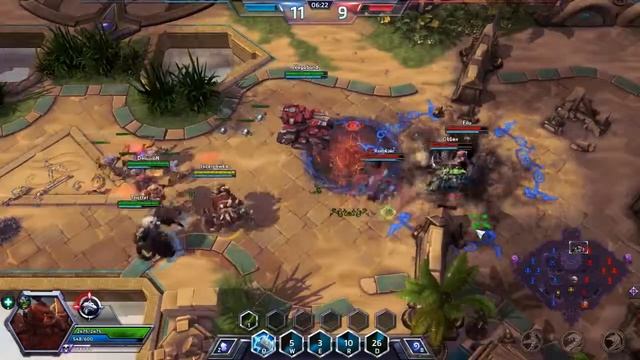 Heroes Of The Storm. Тралл, Кувалда, Иллидан (Лига героев)