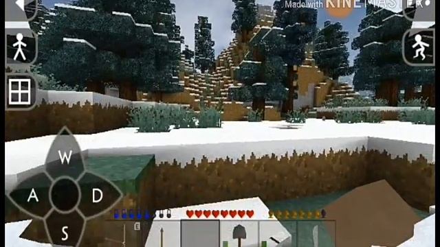 EXPLORANDO A NEVE/PRIMEIRO APITO!! #14  👉Survival Craft👈