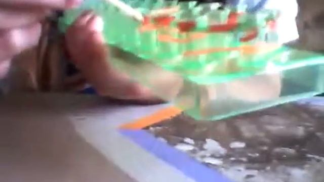 брелок пончик из резинок