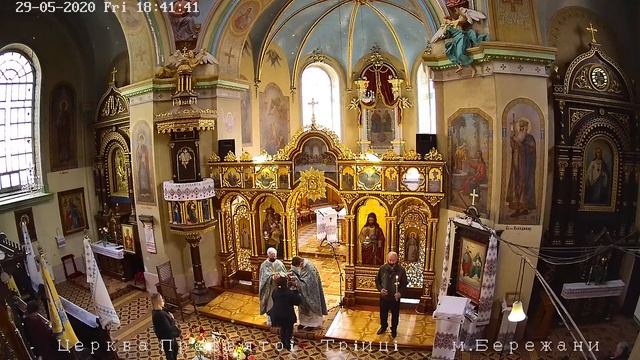 Служба Божа ГКЦ Святої Трійці м. Бережани