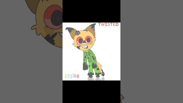 My Oc In Dandy's World/мир денди/#ibispaint #flipaclip #capcut #shorts