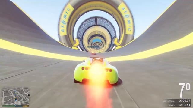 Grand Theft Auto V Corridas Especial Com Carro Turbina Top