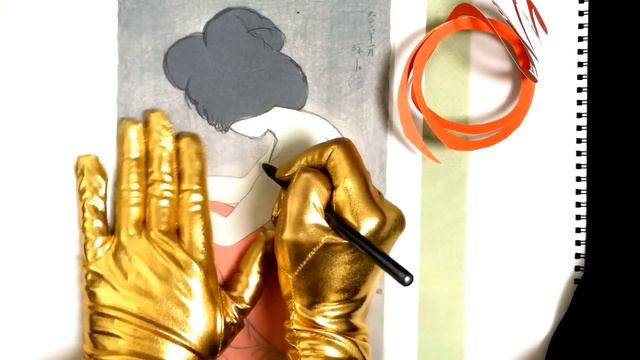 GOLDEN OPERA GLOVES [[ASMR]]