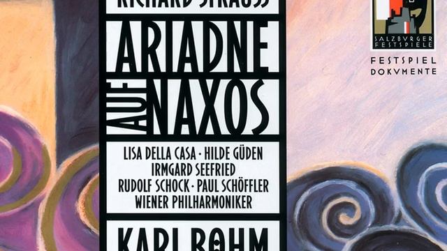 R. Strauss: Ariadne Auf Naxos, Op. 60, TrV 228 / Opera - Overture (Live)