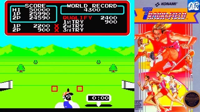 Track & Field (Nes) (Два Игрока)