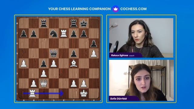 Deadly King Hunts #9 By WIM Raluca Sgircea On CoChess.com