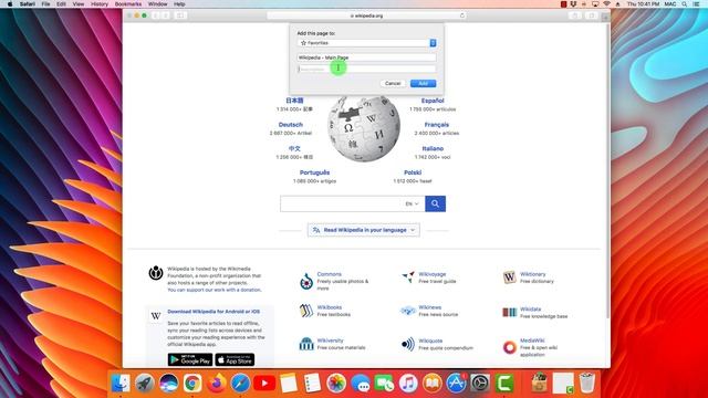 HOW TO ADD A WEBSITE/LINK/WEBPAGE TO FAVORITES TO SAFARI | ADD FAVORITES ON MAC, MACBOOK AIR OR PRO