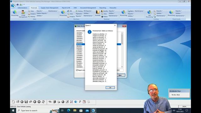 Synergy Technology Utilities, Sales Account Code Updater For Pegasus Opera.