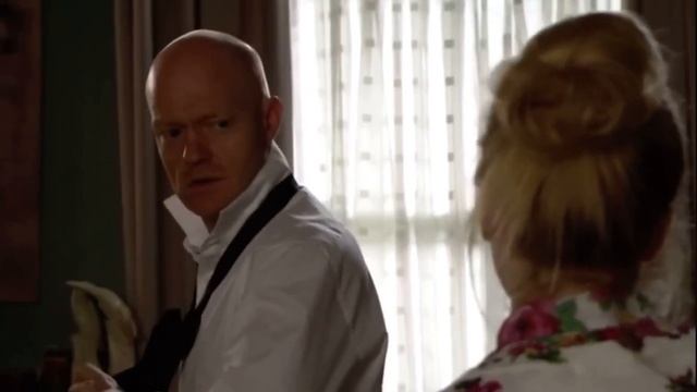 Eastenders The Morning Before Lucy’s Funeral Abi Says To Max That He Can’t Go To The Funeral Scene