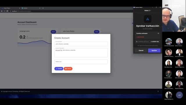 AC Tokens Using Blockchain Technologies - POC
