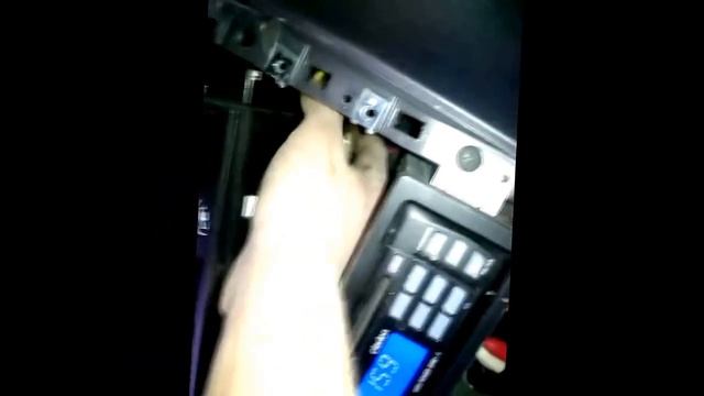 Daewoo Matiz - Замена кнопки обогрева заднего стекла