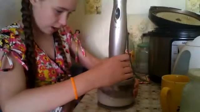 новый блог (кухня) кактель из шоколадных вафель
