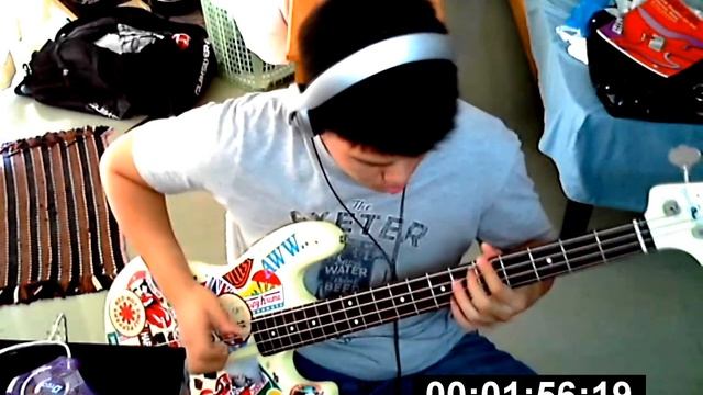 Rhcp - Fight Like A Brave Bass Cover