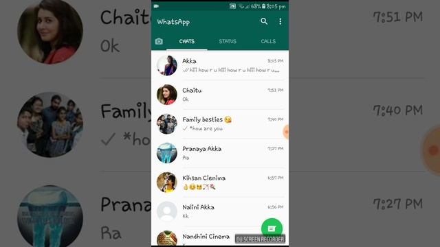Whats Up | Whats Up Hidden Tips (or) Features-By Abhi Harsha