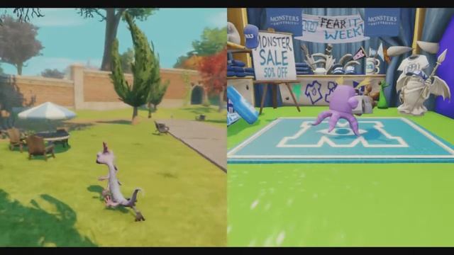 Monster Makeovers! - Monster's University Playset Gameplay Footage [Disney Infinity 1.0]