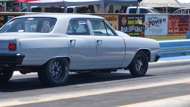 65 4 Door Chevelle With Pontiac Engine