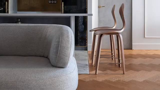 Проект апартаментов в Москве. Кухонная зона./ Moscow apartment design. Kitchen zone.