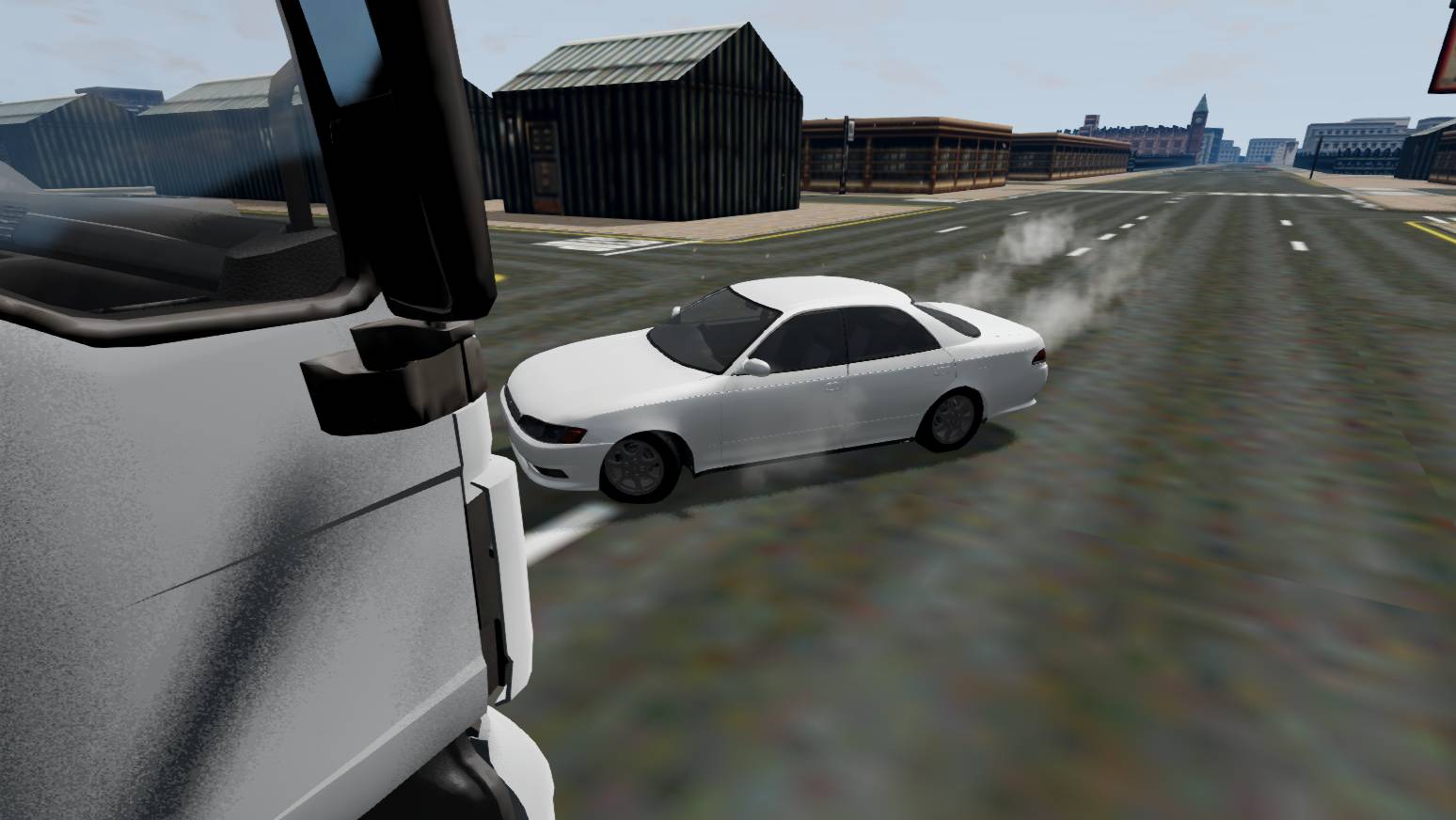 Авария в Beamng Drive #1