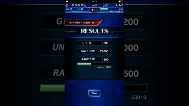 FFBE - The Rumble Of Marlboro {ELT} - Party Of 5