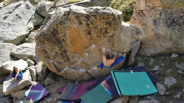 Chalk On Rock - V6 - Lincoln Lake