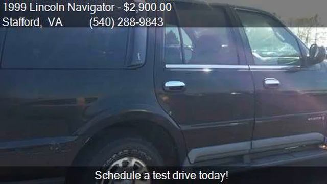 1999 Lincoln Navigator Base 4dr 4WD SUV For Sale In Stafford