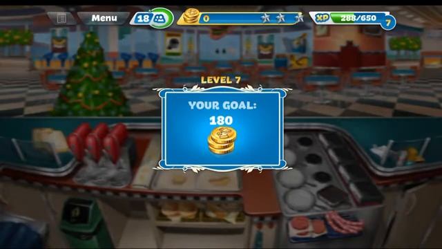 COOKING FEVER GAMEPLAY WALKTHROUGH PART 3 SALAD BAR Upgraded Gameplay Android / IOS