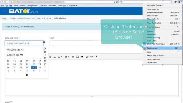 How To Disable Or Clear The Auto Suggestion On Safari Browser