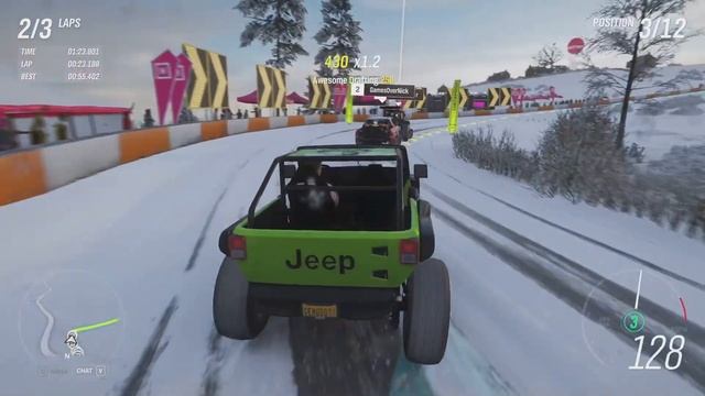 Jeep Trailcat Vs Jcb Modified Winter Race