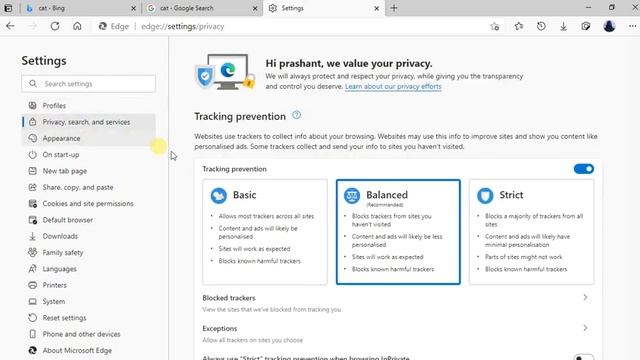 😍😍how To Make Google Search Engine Default In Microsoft Edge 🇮🇳 1 Minute