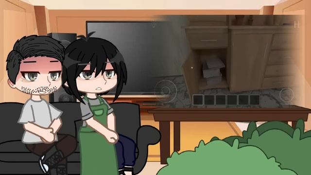 реакция персонажей 