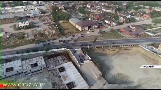 В Грозном состоялась закладка капсулы под строительство жилого комплекса