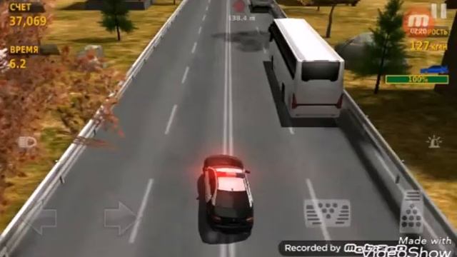 Едем на Ламборгини и на полиции