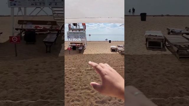 Пляж поселка Солнечный