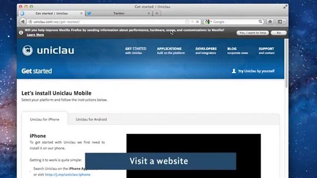 Installing Uniclau On Mozilla Firefox
