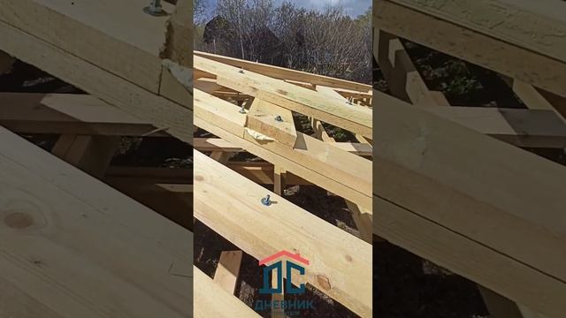 Как сделать стропильную ферму в а фрейм доме