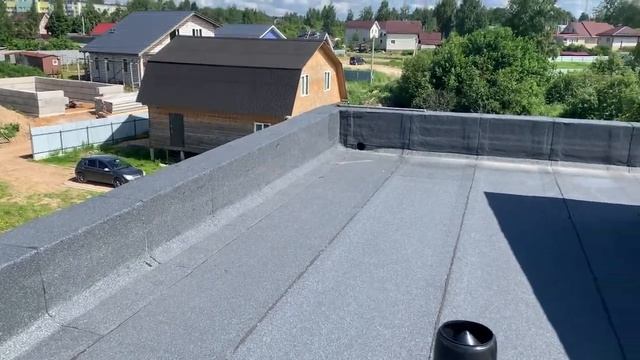 Плоская крыша частного дома. Личный опыт.