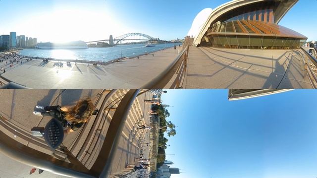 Sydeny Opera House 360 VR Life Footage