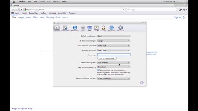How To Change Safari's HomePage