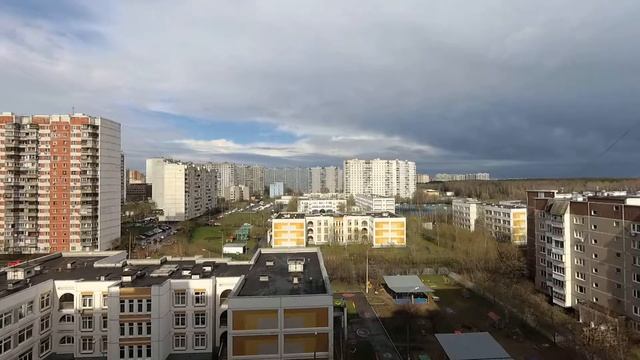 Вид из окна в Новокосино