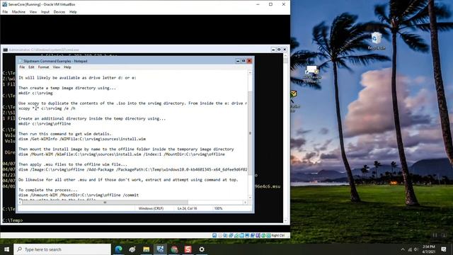Slipstream Tasks Part 1, 7 April 2021