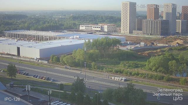 Зеленоград, строительство района Зелёный парк. (на месте ЦИЭ)